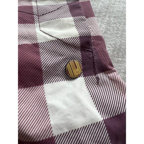 Burton Snow Cargo Pants Plaid Insulated Waterproof - M - Picture 4 of 8